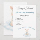 Invitación A Baby Shower to Celebrate 招待状 (正面/裏面)