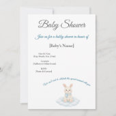 Invitación A Baby Shower to Celebrate 招待状 (正面)