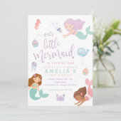 Invitación al cumpleaños de la sirena bajo el mar 招待状 (スタンド正面)