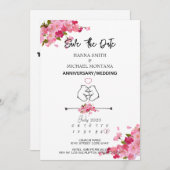 INVITACIÓN ANNIVERSARY / ANIVERSARIO 招待状 (正面/裏面)