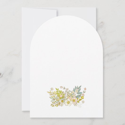 Invitación AURORA Primera Comunión 招待状 (裏面)