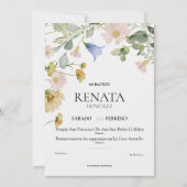 Invitación Bautizo シーズンカード (正面)