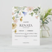 Invitación Bautizo シーズンカード (スタンド正面)