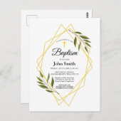 Invitación Bautizo ポストカード (正面/裏面)