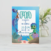 Invitación Birthday invitation 招待状 (スタンド正面)