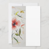 Invitacion boda flor 招待状 (正面)