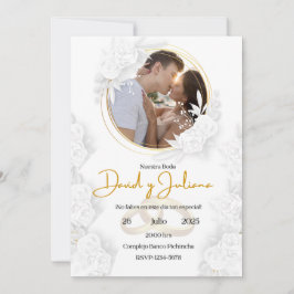 INVITACION BODA O MATRIMONIO 招待状