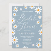Invitación Boho Daisies Bridal Shower party 招待状 (正面)