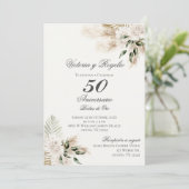 Invitación de 50 Aniversario de Bodas 招待状 (スタンド正面)
