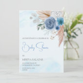 Invitacion de baby shower parninino – テマボホ 招待状 (スタンド正面)