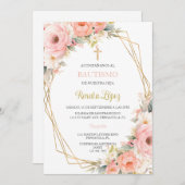 Invitacion de bautismo 招待状 (正面/裏面)