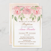 Invitacion de Bautizo 招待状 (正面/裏面)