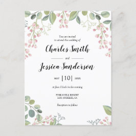 Invitación de Boda ポストカード