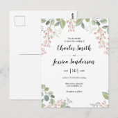 Invitación de Boda ポストカード (正面/裏面)