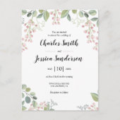 Invitación de Boda ポストカード (正面)