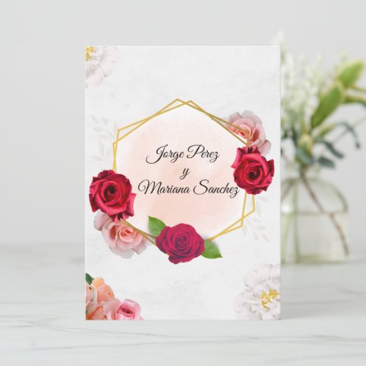 Invitacion de boda 招待状 (スタンド正面)