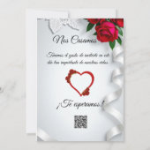 Invitacion de boda 招待状 (裏面)