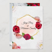 Invitacion de boda 招待状 (正面/裏面)