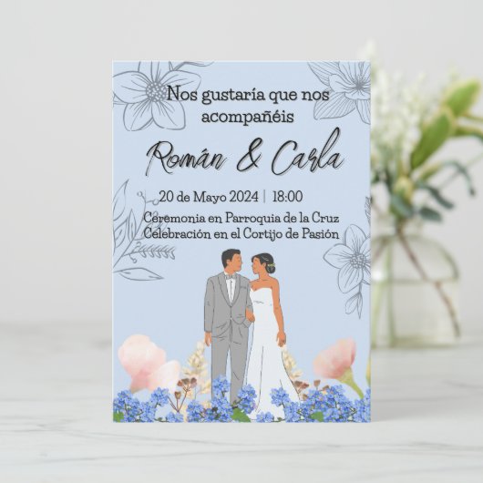 Invitación de Boda 招待状 (スタンド正面)