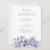 Invitacion de Boda Cristianaオールインワン結婚ズ 招待状 (裏面)