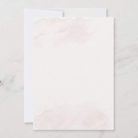 Invitacion de boda editable 招待状 (裏面)