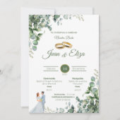 Invitación de Boda Nature 招待状 (正面)