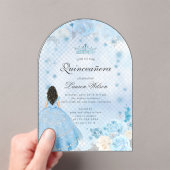 INVITACION DE BODA / QUINCEAÑOS ACRILICO OVALADO アクリル招待状 (インサイチュ (ポータブル))