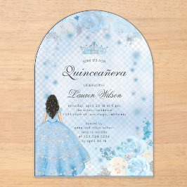 INVITACION DE BODA / QUINCEAÑOS ACRILICO OVALADO アクリル招待状