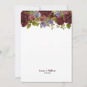 Invitación de Boda - Wedding Invitation 招待状 (裏面)