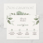 Invitación de Bodas シーズンポストカード (正面/裏面)