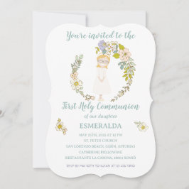 Invitación de Comunión ESMERALDA 招待状