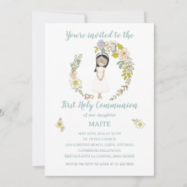 Invitación de Comunión MAITE 招待状