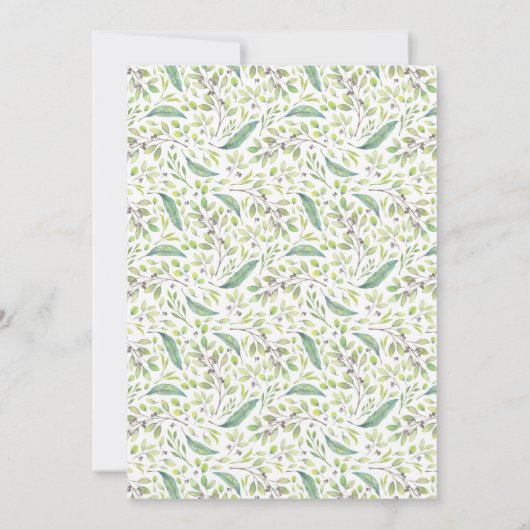 Invitación de Comunión modelo JAMES 招待状 (裏面)