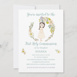 Invitación de Comunión SUSANA 招待状
