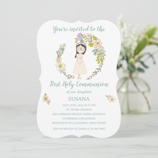 Invitación de Comunión SUSANA 招待状 (スタンド正面)