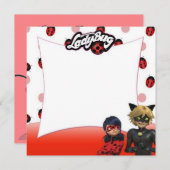 Invitación de Cumpleaños  招待状 (正面/裏面)