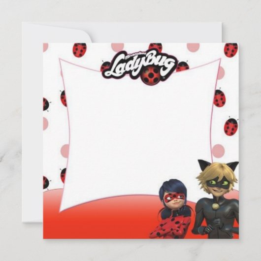 Invitación de Cumpleaños  招待状 (正面)