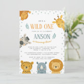 Invitación de cumpleaños a los animales de la jung 招待状 (スタンド正面)