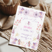 Invitación de cumpleaños de hadas Invitation 招待状