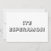 invitación de cumpleaños Minion! 招待状 (裏面)