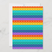 Invitación de cumpleaños Pop It 招待状 (裏面)