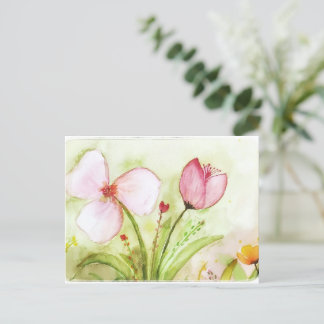 invitacion de Flores ポストカード