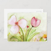 invitacion de Flores ポストカード (正面/裏面)