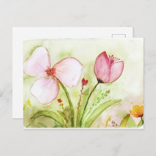 invitacion de Flores ポストカード (正面/裏面)