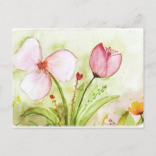 invitacion de Flores ポストカード (正面)