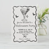 Invitación de Martini personalizada para fiesta de 招待状 (スタンド正面)