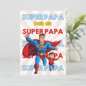 INVITACION FELIZ DIA SUPER PAPA 招待状 (スタンド正面)