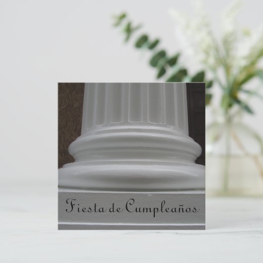 Invitación - Fiesta de Cumpleanoss 招待状 (スタンド正面)