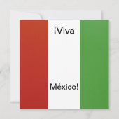 Invitación - Fiesta de Cumpleanoss - ¡ Viva México 招待状 (正面)