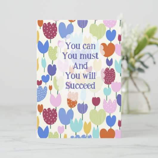 Invitación flores 招待状 (スタンド正面)